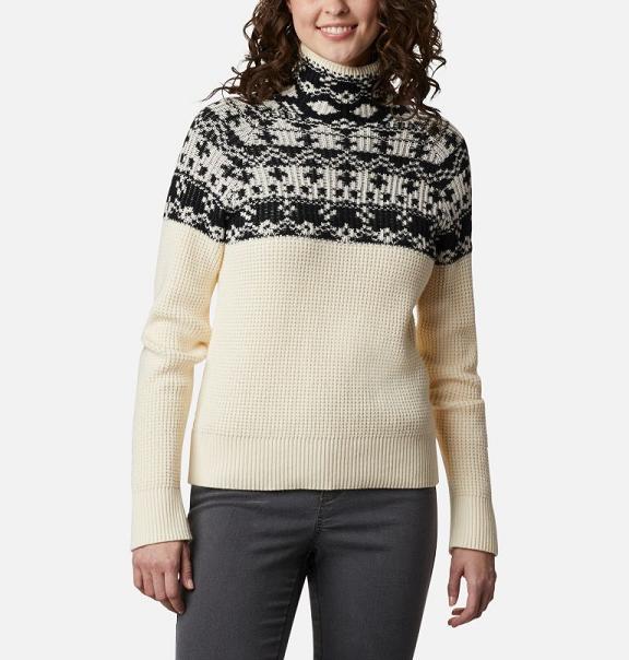 Columbia Pine Street Sweaters White For Women's NZ7524 New Zealand